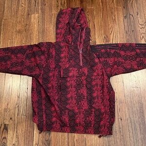 Adidas X IVY PARK Snakeskin Print Windbreaker